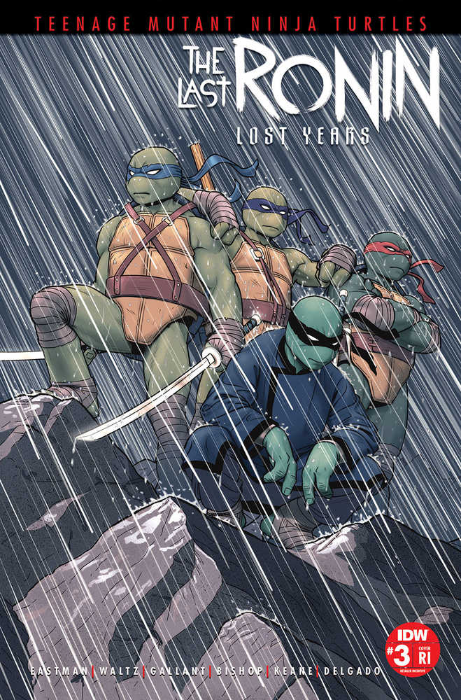 Teenage Mutant Ninja Turtles Last Ronin Lost Years #3 Cover D 25 Copy Variant Edition Mckelvie
