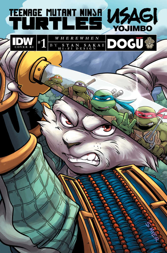 Teenage Mutant Ninja Turtles Usagi Yojimbo Wherewhen #1 Cover D 10 Copy Variant Edition Myer