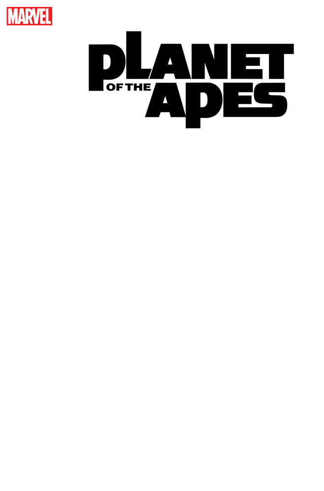 Planet Of The Apes #1 Blank Variant