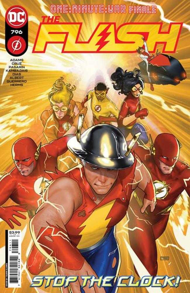 Flash #796 Cover A Taurin Clarke (One-Minute War)