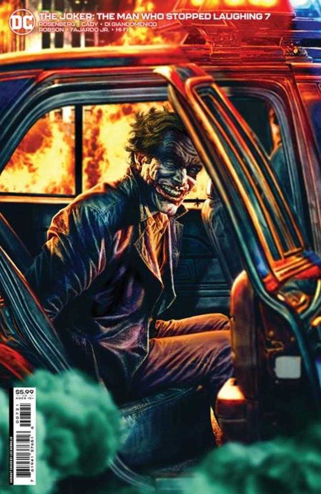 Joker The Man Who Stopped Laughing #7 Cover B Lee Bermejo Variant