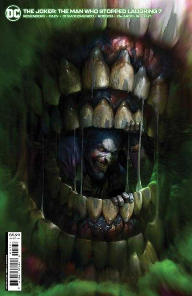 Joker The Man Who Stopped Laughing #7 Cover C Francesco Mattina Variant