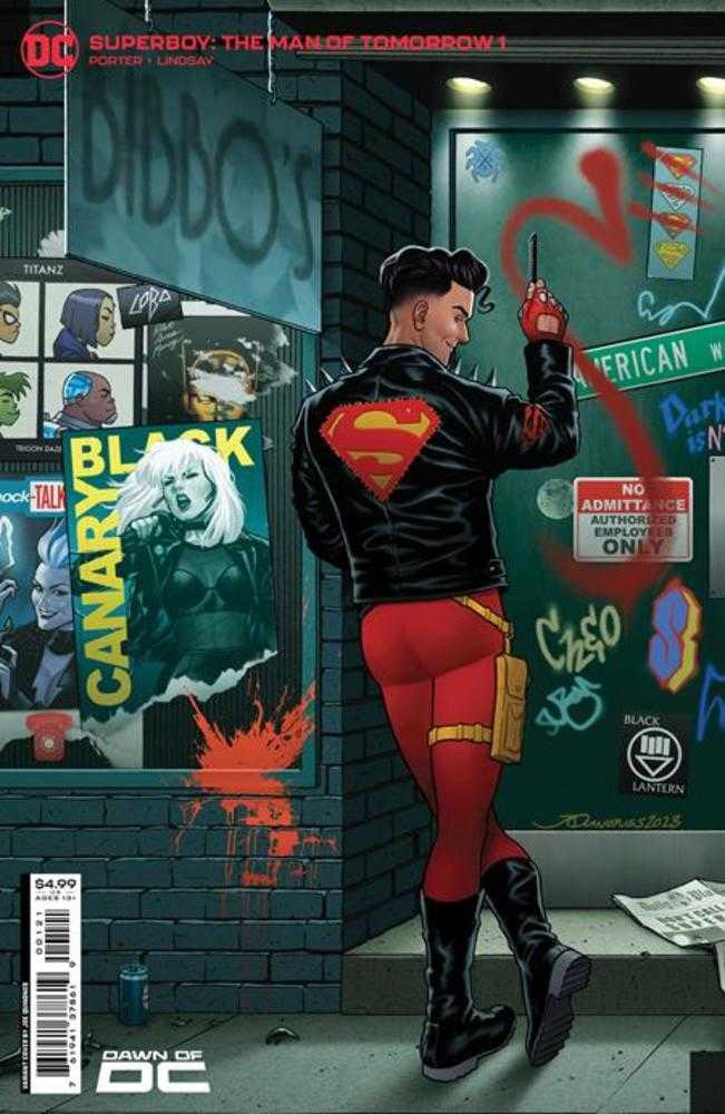 Superboy The Man Of Tomorrow #1 (Of 6) Cover B Joe Quinones Card Stock Variant