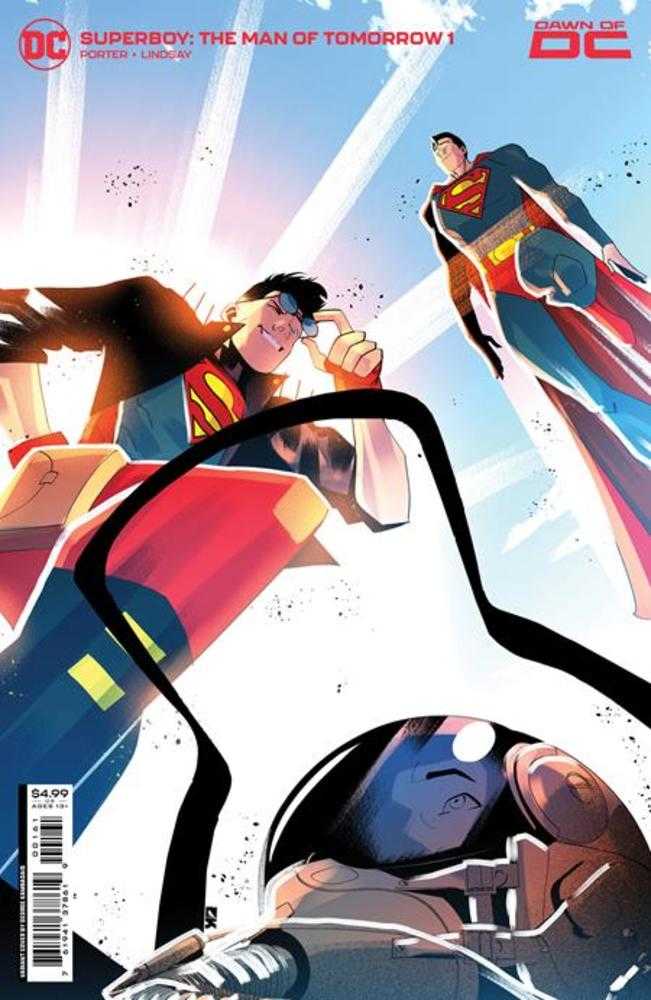 Superboy The Man Of Tomorrow #1 (Of 6) Cover C George Kambadais Superman Card Stock Variant
