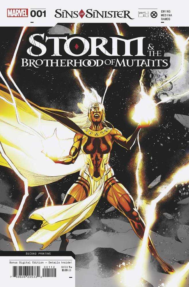Storm and the Brotherhood of Mutants #1 2ND Printing Leinil Yu Variant