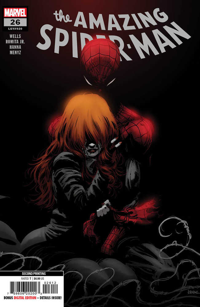 Amazing Spider-Man #26 2nd Print Kaare Andrews Variant