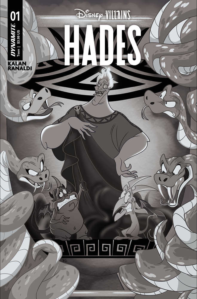 Disney Villains Hades #1 Cover J 20 Copy Variant Edition Forstner Line Ar