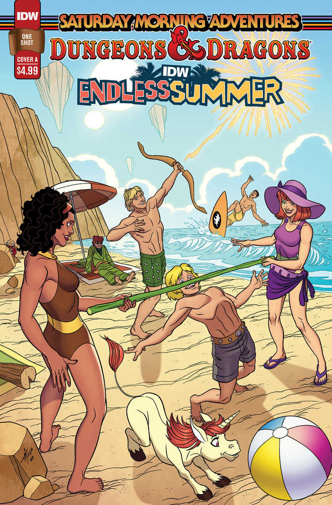 Idw Endless Summer--Dungeons & Dragons: Saturday Morning Adventures Cover A (Levins)