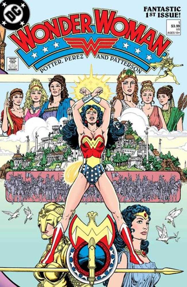 Wonder Woman (1987) #1 Facsimile Edition (2023 Edition) Cover A George Perez