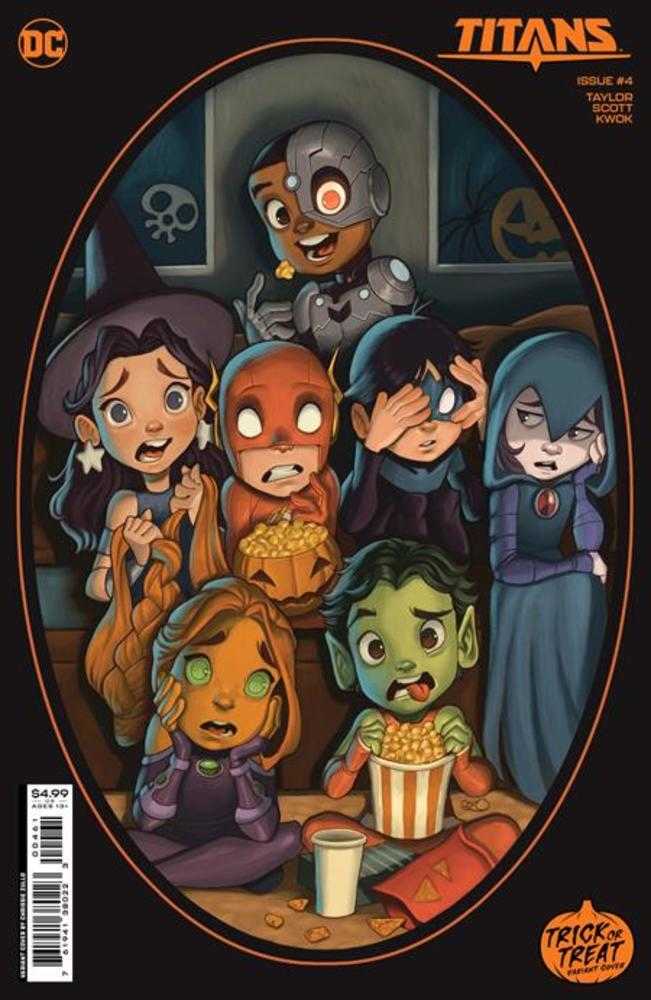 Titans #4 Cover F Chrissie Zullo Trick Or Treat Card Stock Variant