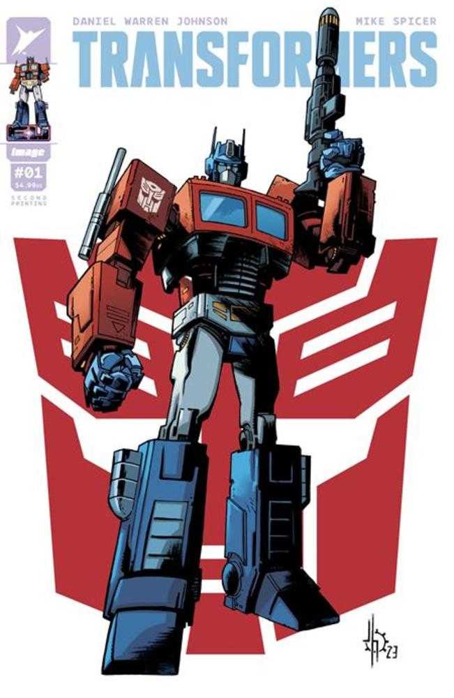 Transformers #1 Cover A Jason Howard 2nd Print