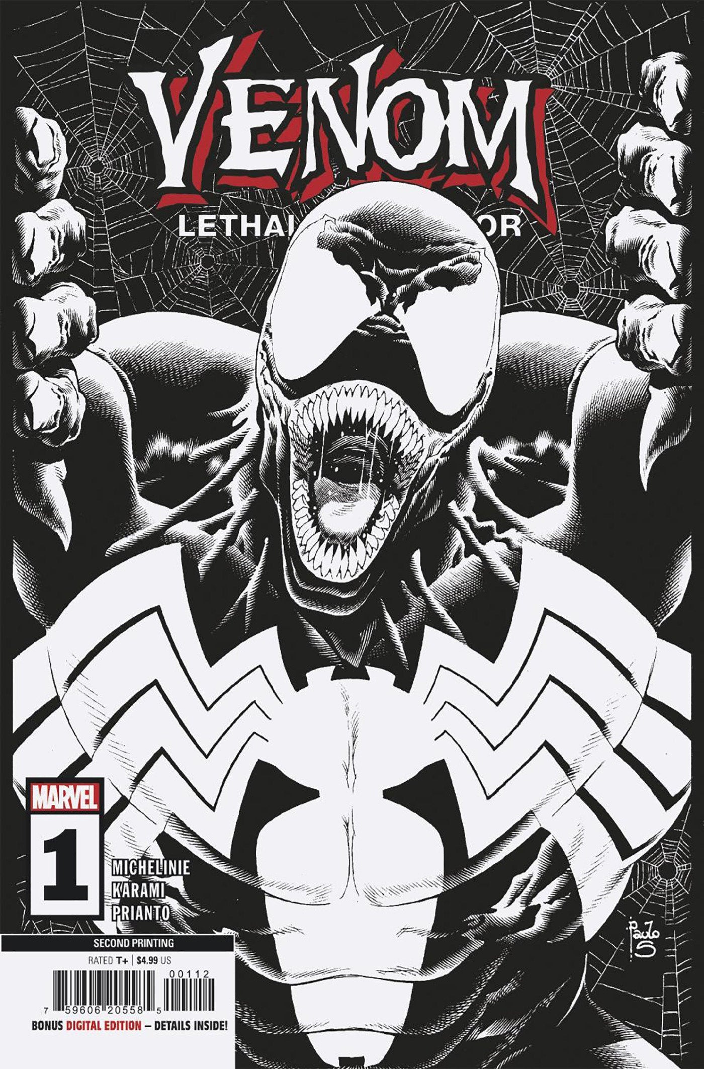 Venom: Lethal Protector II 1 Paulo Siqueira 2nd Print Variant