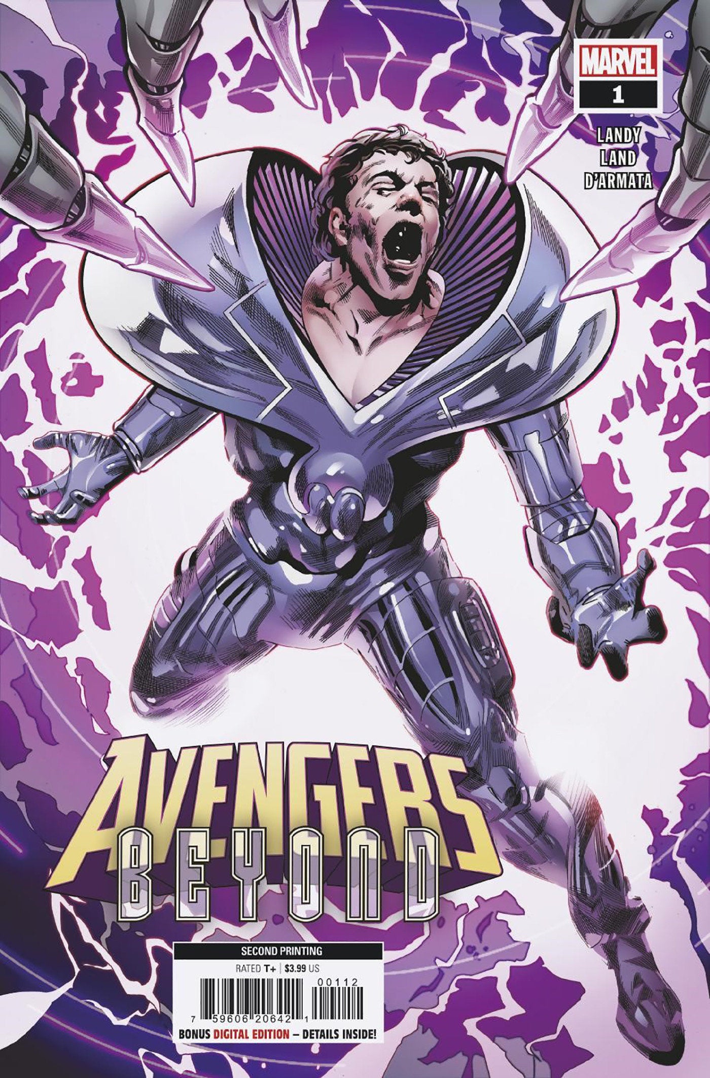 Avengers: Beyond 1 Greg Land 2nd Print Variant